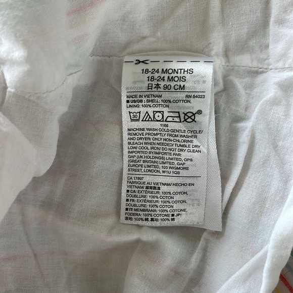 🌷5/$20🌷 Baby Gap Summer Top 18-24 mths - Picture 7 of 12